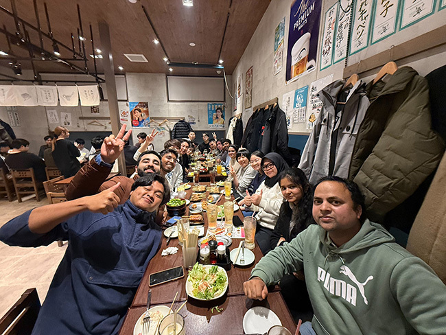 追いコンの様子 追いコンの様子